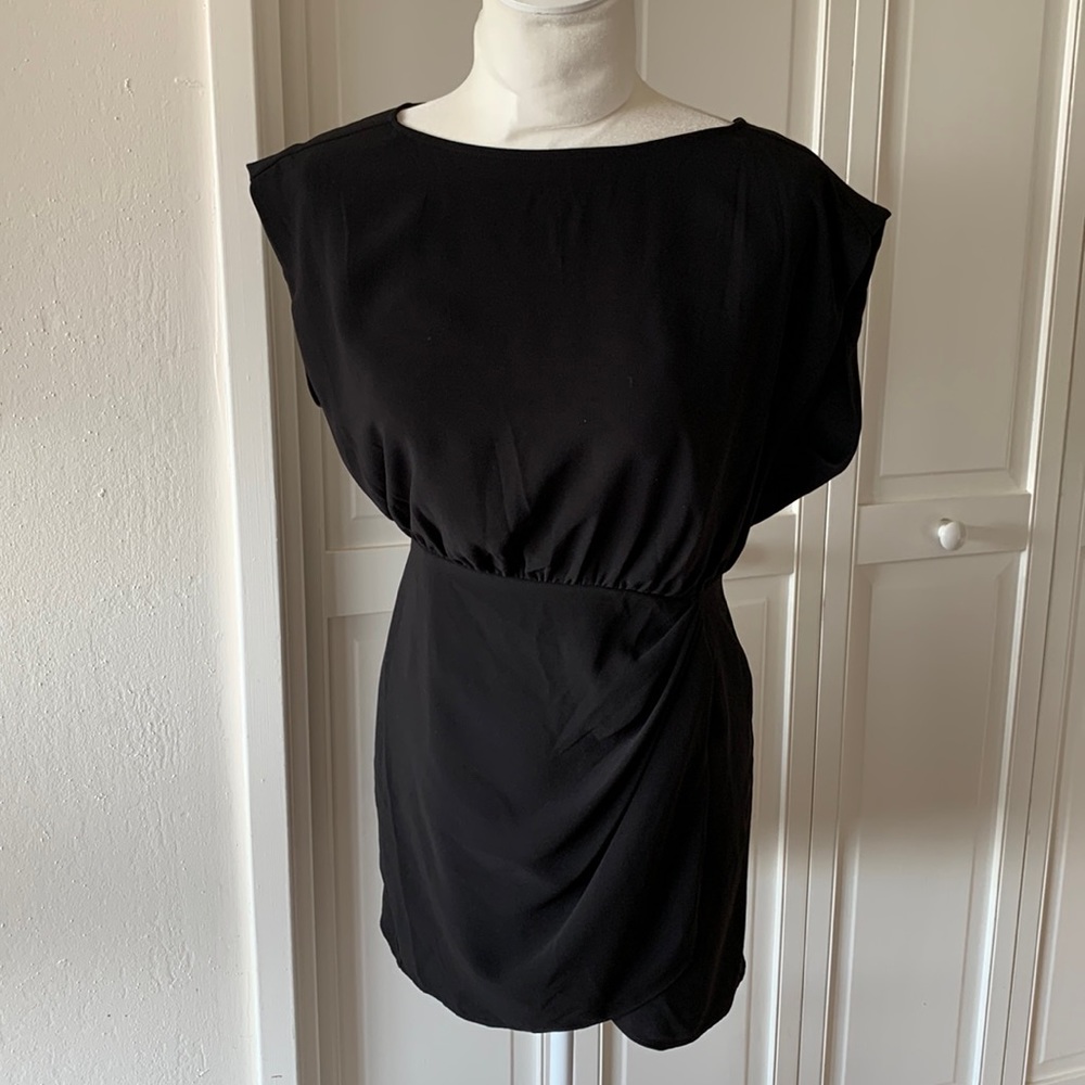 The Kooples, Paris, Black Mini Dress - sz 1 (small)